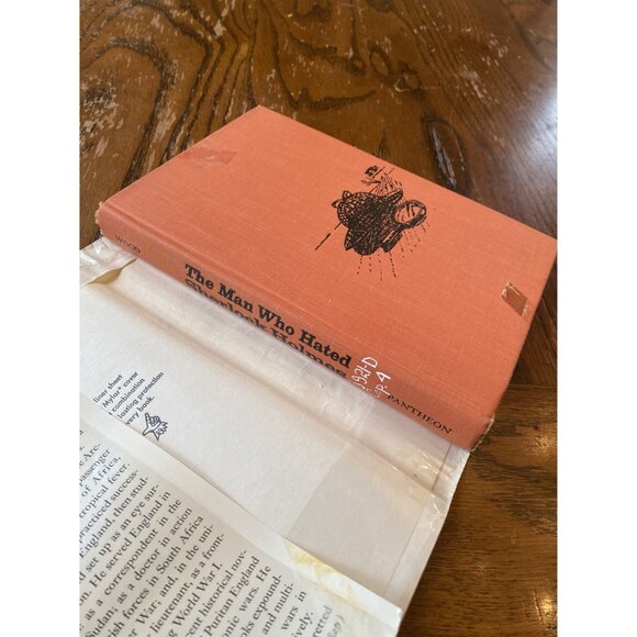 The Man Who Hated Sherlock Holmes By James Playsted Wood Hardcover Book - Picture 4 of 10